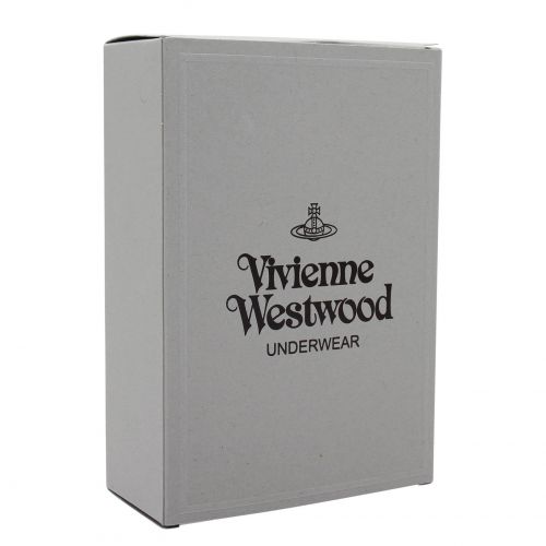 Mens Grey Melange Branded 2 Pack Boxers 79436 by Vivienne Westwood from Hurleys