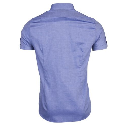 Mens Blue Wooey S/s Shirt 72082 by Ted Baker from Hurleys