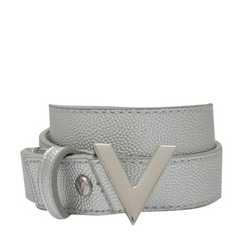 Womens Silver Divina Narrow Belt 73260 by Valentino from Hurleys