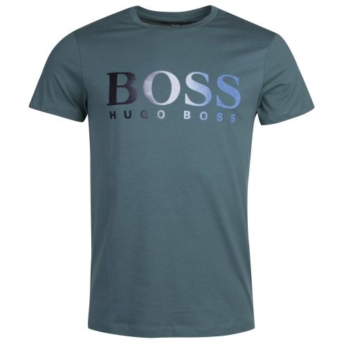 Casual Mens Green Topwork S/s T Shirt 26311 by BOSS from Hurleys