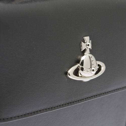 Womens Black Matilda Medium Shoulder Bag 36289 by Vivienne Westwood from Hurleys