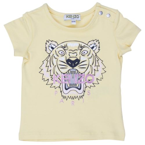 Baby Yellow Tiger 3 S/s Tee Shirt 70813 by Kenzo from Hurleys