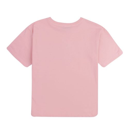 Girls Sugar Rose Silver Toy Logo S/s T Shirt 90681 by Moschino from Hurleys
