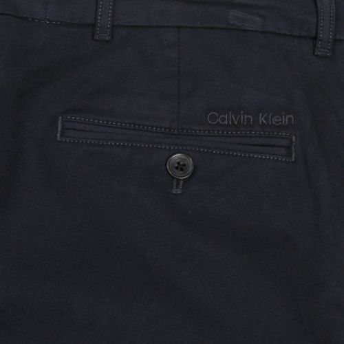Mens Navy Slim Fit Garment Dyed Chinos 38907 by Calvin Klein from Hurleys