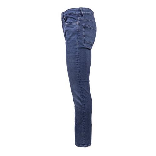 Casual Mens Dark Blue Delaware BC-L-P Slim Fit Jeans 109533 by BOSS from Hurleys