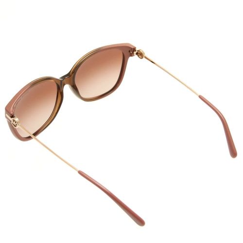 Womens Brown & Rio Coral Ombre Marrakesh Sunglasses 12219 by Michael Kors from Hurleys