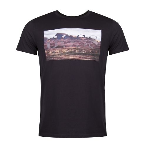 Casual Mens Black Teedog S/s T Shirt 28182 by BOSS from Hurleys