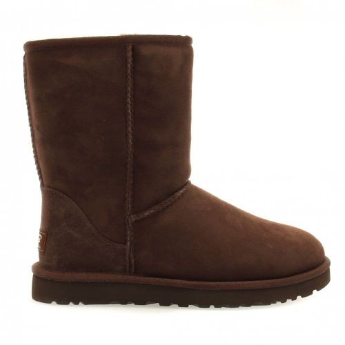 Womens Chocolate Classic Short Boots 6139 by UGG from Hurleys