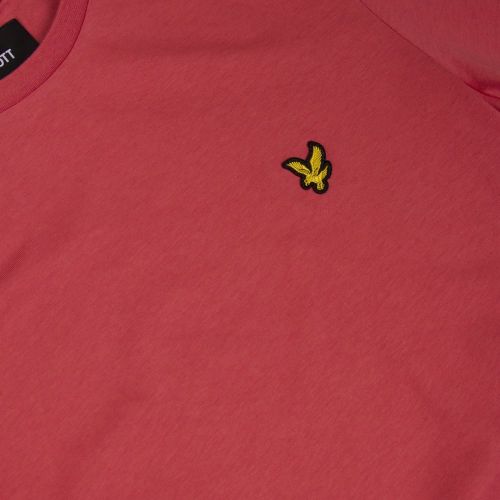 Mens Sunset Pink Crew Neck S/s T Shirt 24234 by Lyle & Scott from Hurleys