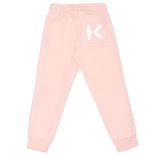 Girls Pink Logo 5 Sweat Pants 86783 by Kenzo from Hurleys