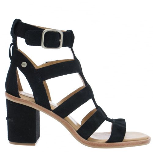 Womens Black Macayla Heeled Sandals 25374 by UGG from Hurleys