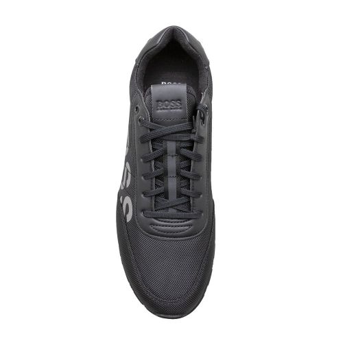 Mens Black Parkour Runn Nylon Trainers 99759 by BOSS from Hurleys