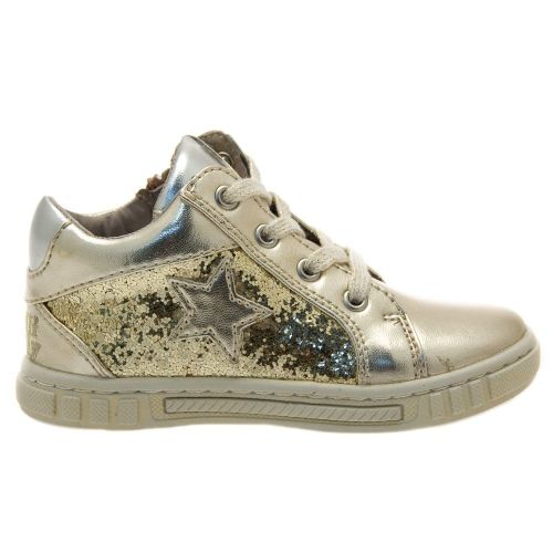 Girls Gold Charlotte Trainers (21-26) 20951 by Lelli Kelly from Hurleys