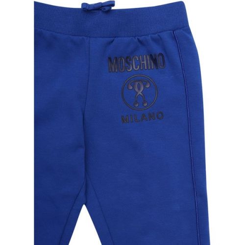 Boys Surf Blue Milano Sweat Pants 107668 by Moschino from Hurleys
