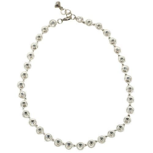 Womens Silver & Crystal Rosele Necklace 66787 by Ted Baker from Hurleys