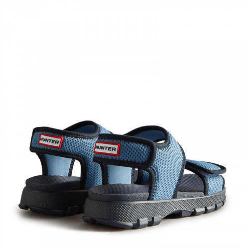 Junior Blue/Navy Mesh Outdoor Sandals (12-1) 106226 by Hunter from Hurleys
