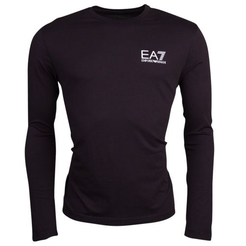 Mens Black Train Core ID L/s T Shirt 11405 by EA7 from Hurleys