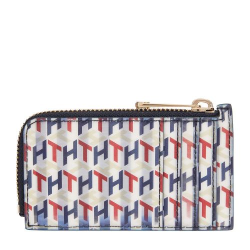 Womens Lenticular Mono Iconic Tommy Mono Card Holder 85362 by Tommy Hilfiger from Hurleys