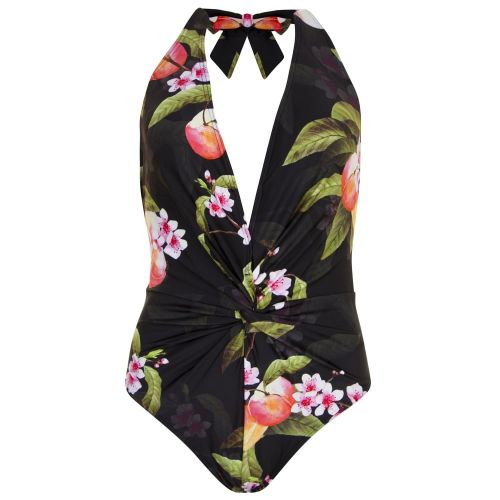 Womens Black Twissa Peach Blossom Swimsuit 25302 by Ted Baker from Hurleys