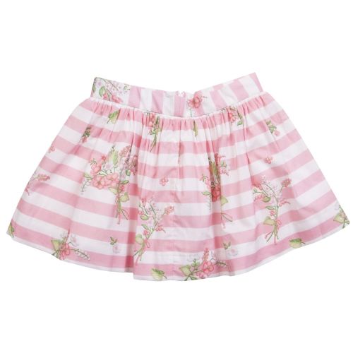 Girls Rose Flowers & Stripes Skirt 22597 by Mayoral from Hurleys