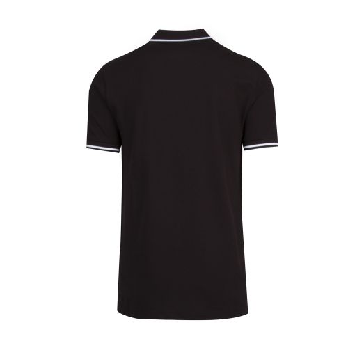 Mens Black World Peace S/s Polo Shirt 56821 by Love Moschino from Hurleys