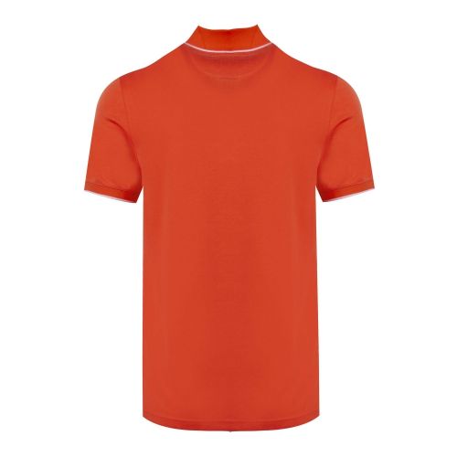 Mens Bright Orange Chill Soft Touch S/s Polo Shirt 73773 by Ted Baker from Hurleys