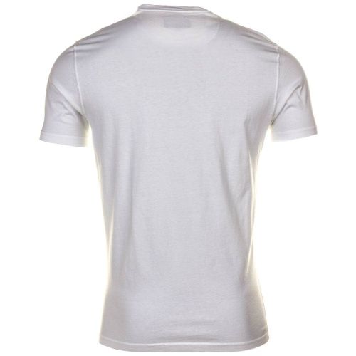 Mens White International Small Logo S/s T Shirt 64695 by Barbour International from Hurleys