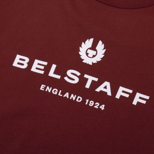 Mens Burnished Red 1924 S/s T Shirt 88515 by Belstaff from Hurleys
