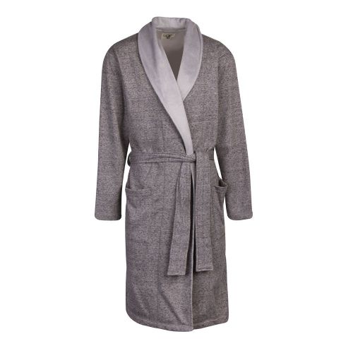 Mens Grey Heather Robinson Shawl Collar Robe 94551 by UGG from Hurleys
