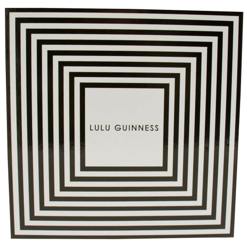 Womens Porcelain & Red Print Silk Scarf 72749 by Lulu Guinness from Hurleys