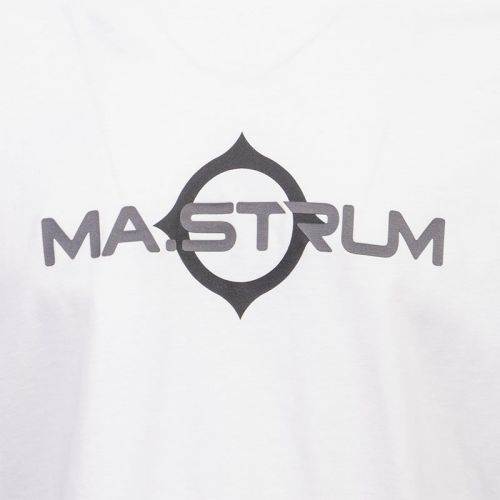 Mens Optic White Logo Print S/s T Shirt 100678 by MA.STRUM from Hurleys