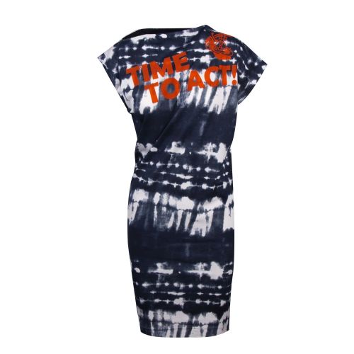 Anglomania Womens Black Hebo Time To Act Tie-Dye Dress 54669 by Vivienne Westwood from Hurleys
