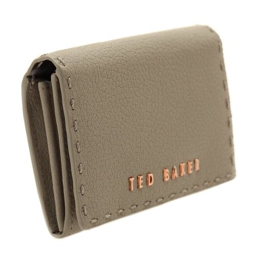 Womens Light Grey Cellano Stab Stich Leather Mini Purse 35357 by Ted Baker from Hurleys