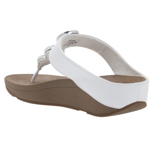 Womens Urban White Halo™ Toe-Thong Sandals 23820 by FitFlop from Hurleys