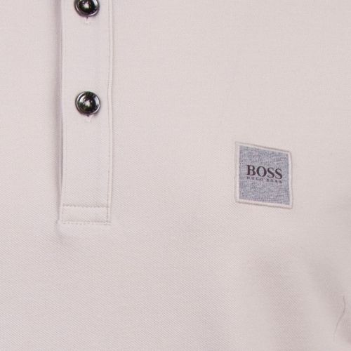 Casual Mens Light Grey Passenger Slim Fit S/s Polo Shirt 73658 by BOSS from Hurleys