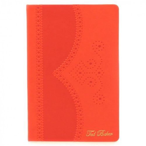Deep Orange A5 Medium Brogue Notebook 63817 by Ted Baker from Hurleys