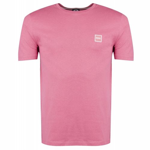 Casual Mens Dusky Pink Tales S/s T Shirt 34452 by BOSS from Hurleys