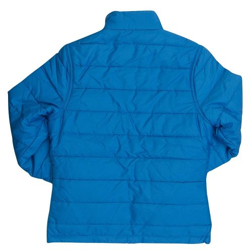 Girls Beachcomber Blue Ebb Tide Quilt Jacket 72188 by Barbour from Hurleys