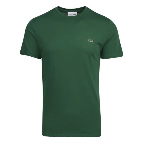 Mens Green Basic S/s T Shirt 76954 by Lacoste from Hurleys