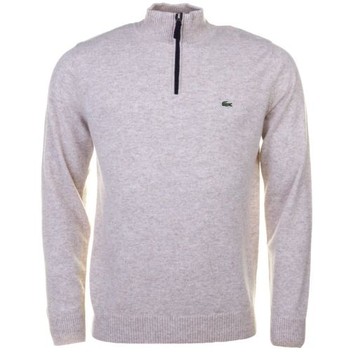 Mens Oats Half Zip Knitted Jumper 61783 by Lacoste from Hurleys