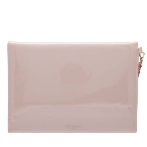 Womens Dusky Pink Canei Bow Envelope Clutch 80236 by Ted Baker from Hurleys
