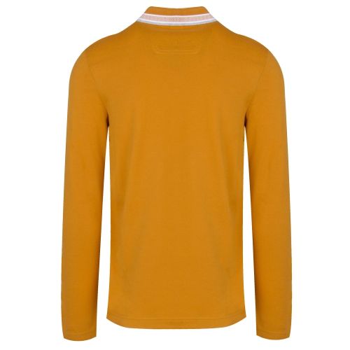 Athleisure Mens Gold Plisy L/s Polo Shirt 38742 by BOSS from Hurleys