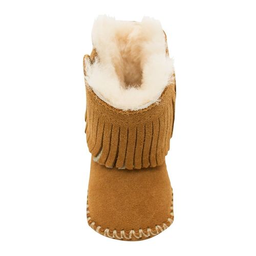 Infant Chestnut & Metallic Branyon Fringe Booties (XS-S) 16107 by UGG from Hurleys