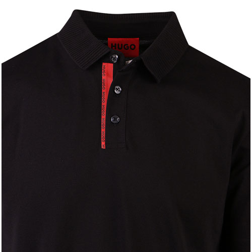 Mens Black Dichelangelo S/s Polo Shirt 107214 by HUGO from Hurleys