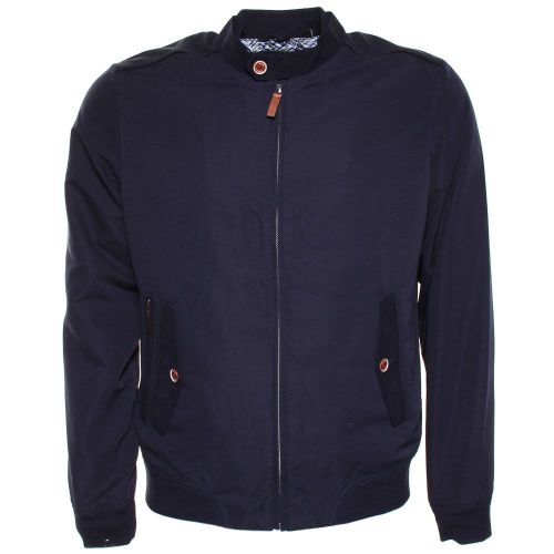 Mens Navy Keendry Bomber Jacket 67449 by Ted Baker from Hurleys