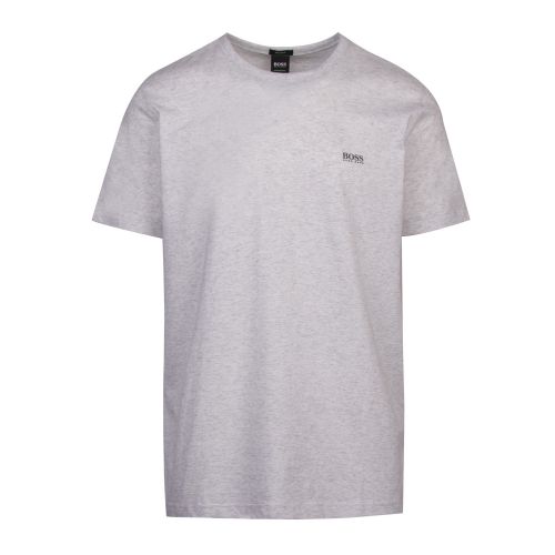 Athleisure Mens Light Grey Tee Small Logo S/s T Shirt 44743 by BOSS from Hurleys