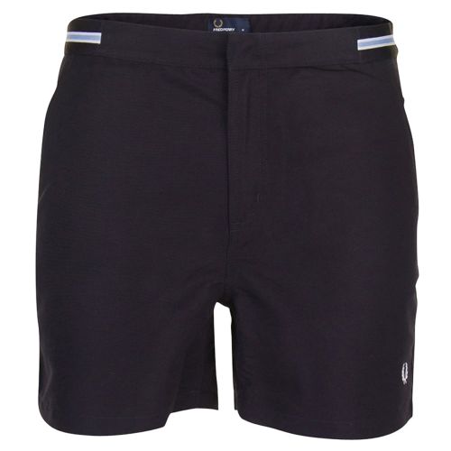 Mens Navy Bomber Tape Swim Shorts 71455 by Fred Perry from Hurleys