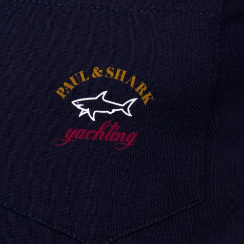Paul & Shark Mens Navy Shark Fit Pocket S/s Tee Shirt 64992 by Paul And Shark from Hurleys