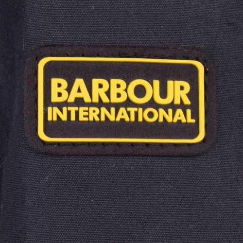 Womes Navy Huggers Wax Jacket 71747 by Barbour International from Hurleys