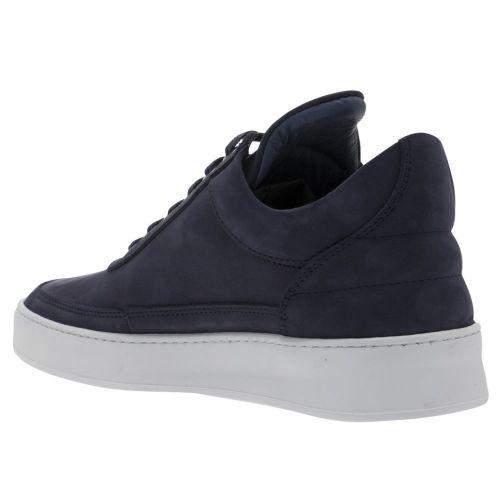 Mens Navy Low Top Plain Lane Trainers 24535 by Filling Pieces from Hurleys